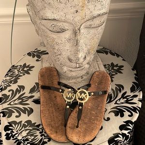 Michael Kors T-Strap Sandals